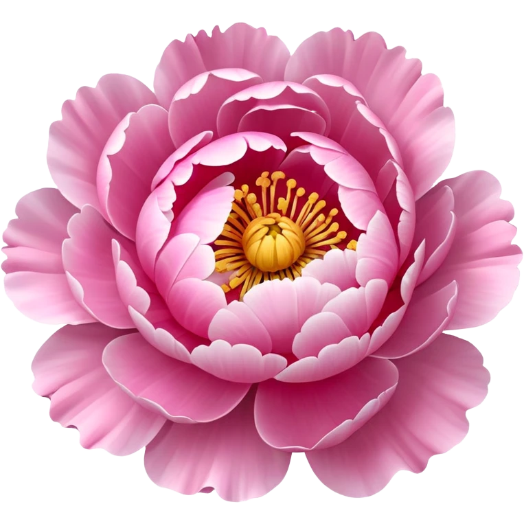 Peony emoji