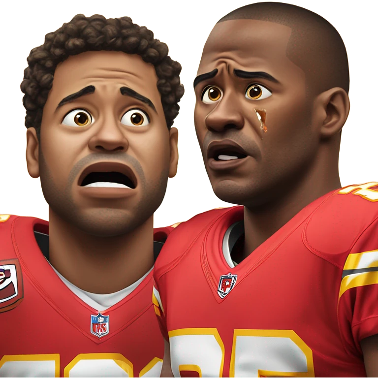 Kansas City Chiefs crying emoji