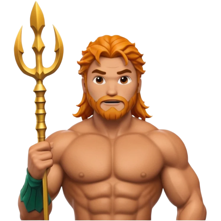 Aquamen head face 3d emoji