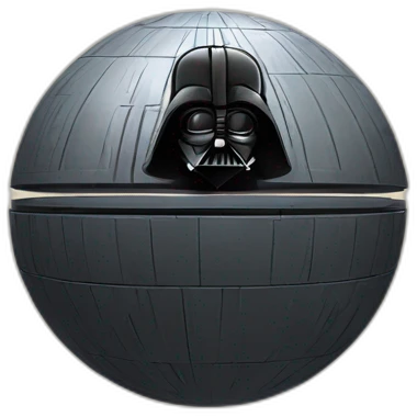 darth vader death star emoji