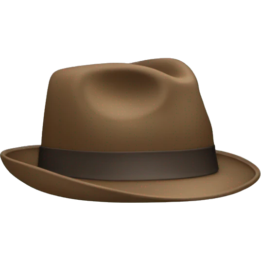 fedora hat emoji