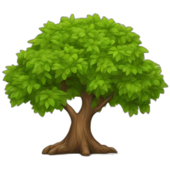 A tree emoji