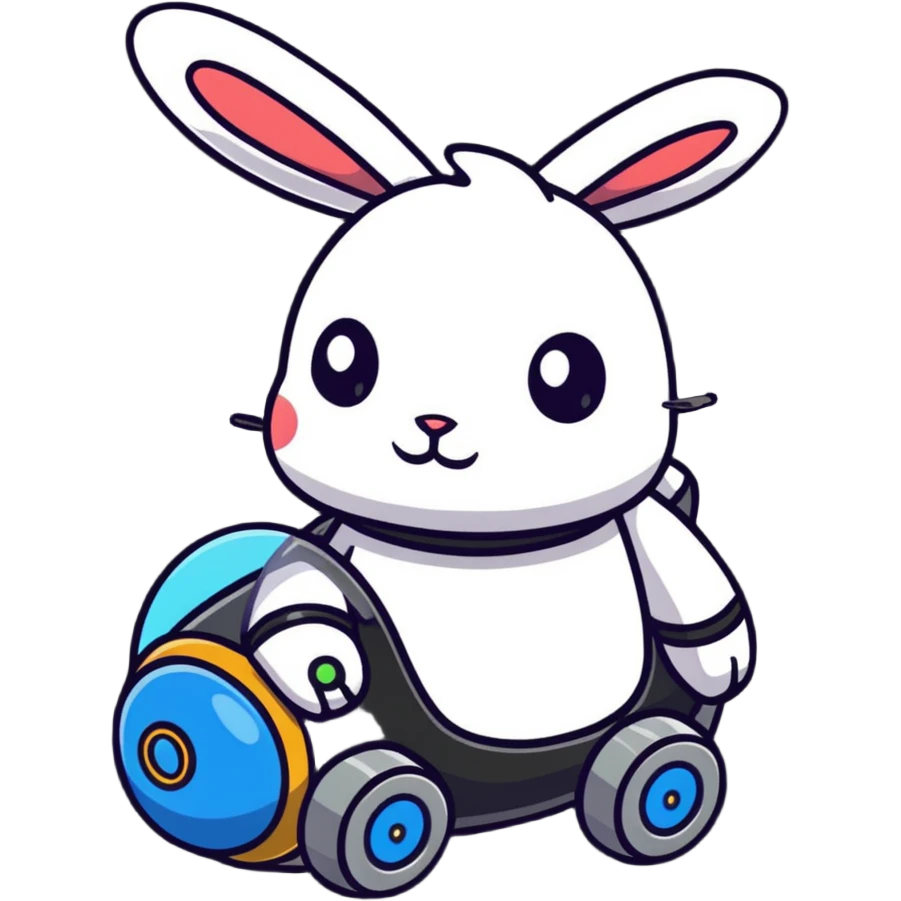 rabbit robot emoji
