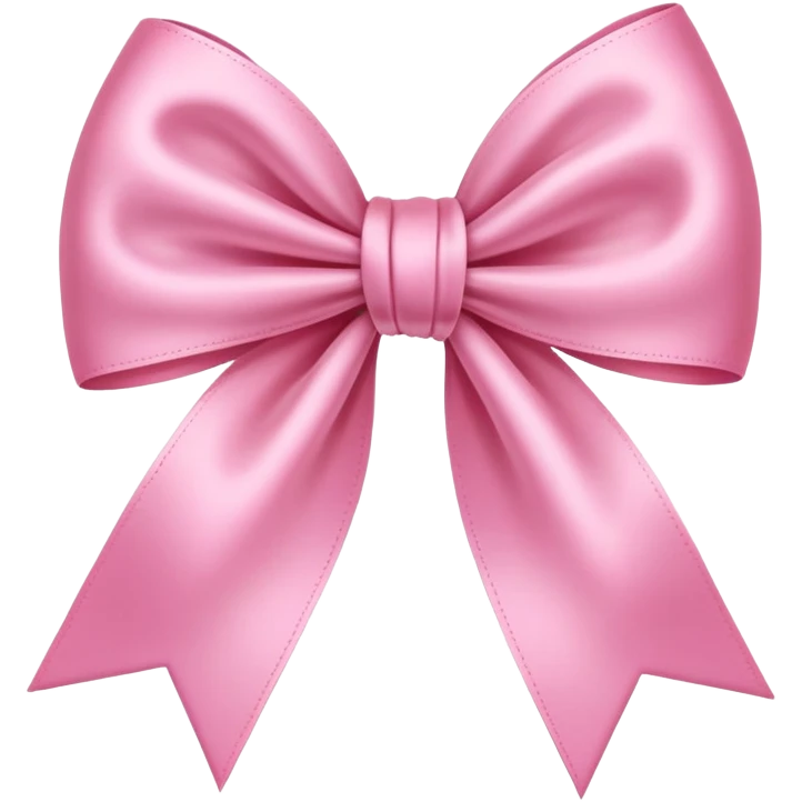 pink bow emoji