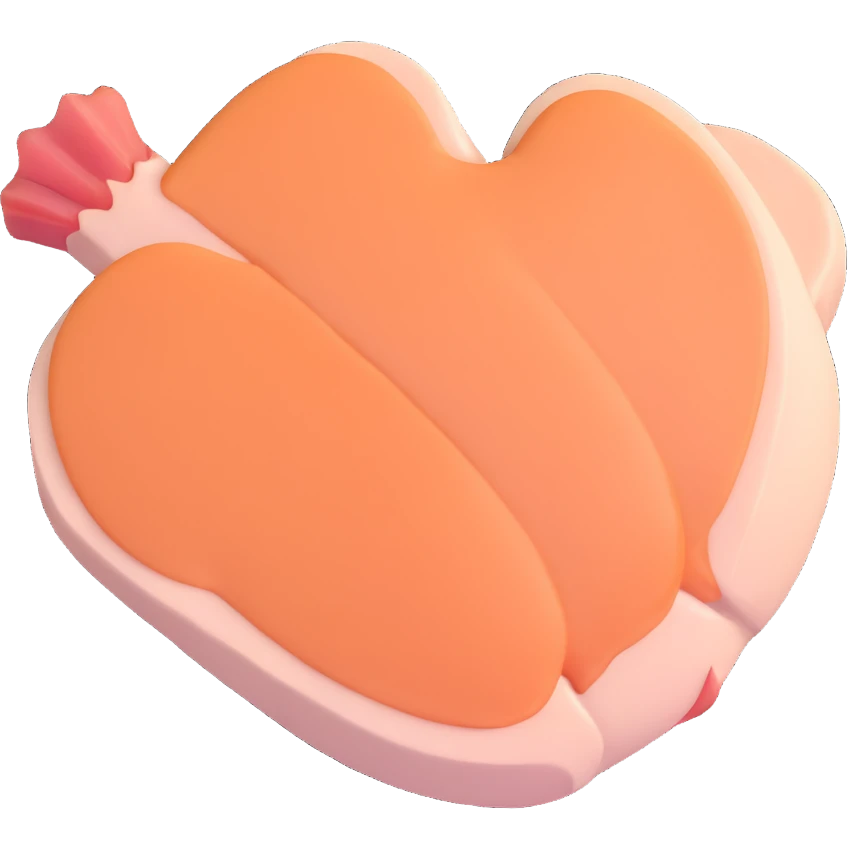 raw chicken breast with bones emoji