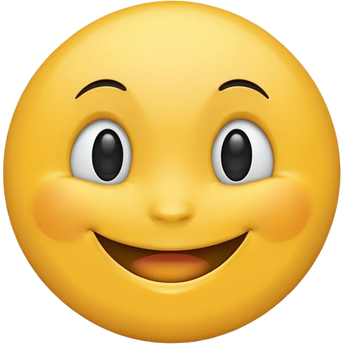 Big smile face emoji