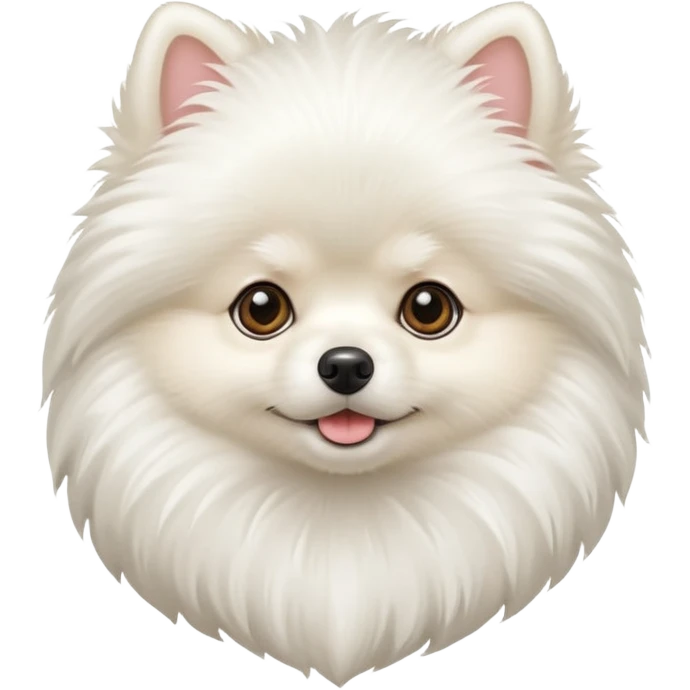 pomerania white emoji