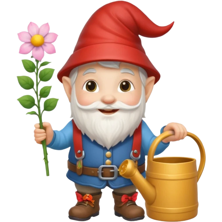 gnome with watercan emoji