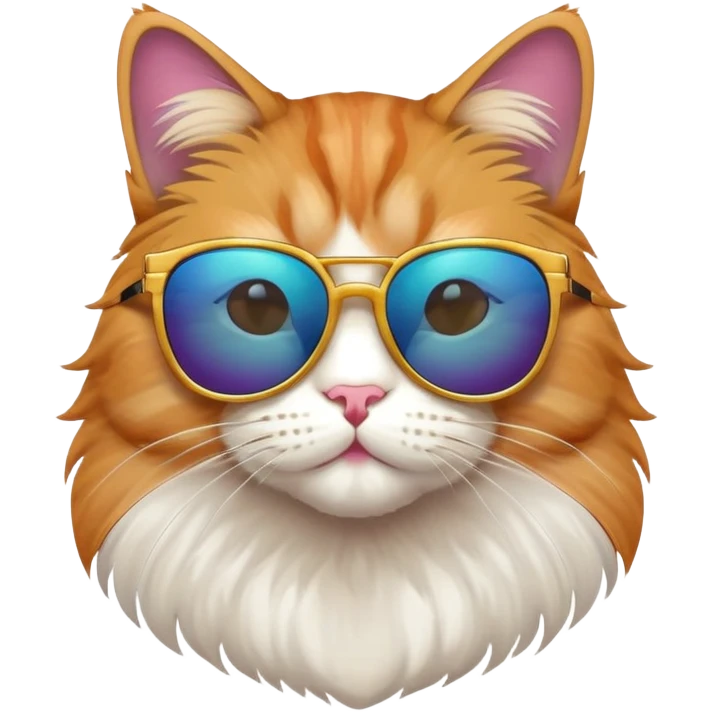 cat wearing sunglasses emoji