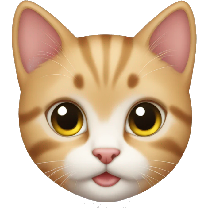 A cutie kitten emoji