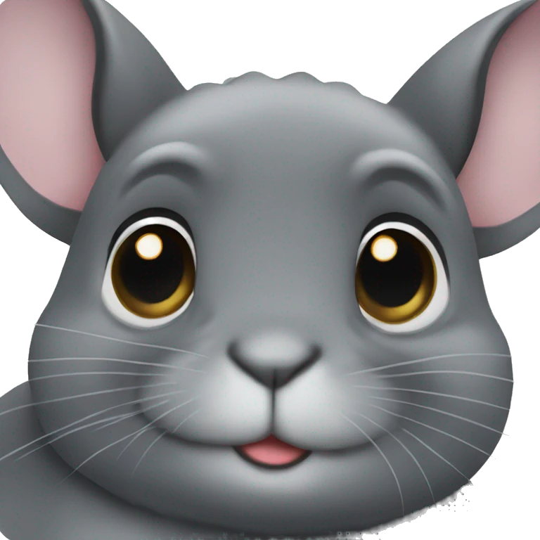 dark grey chinchilla  emoji