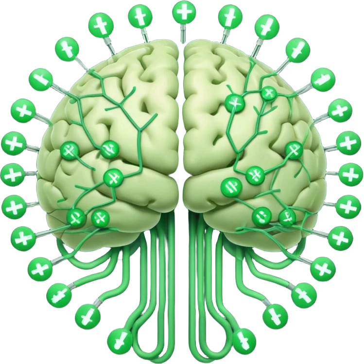 Create an emoji that reflects research in deep learning for medical physics emoji