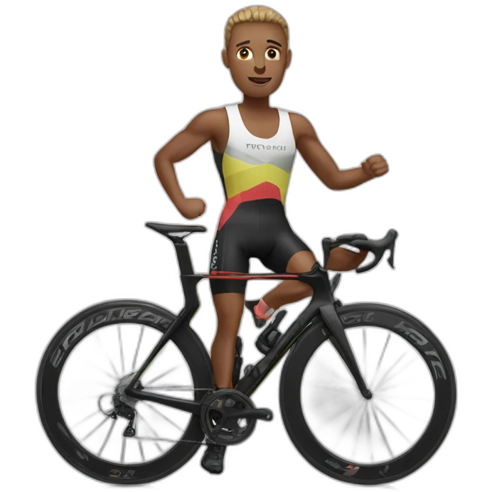 Triathlete emoji