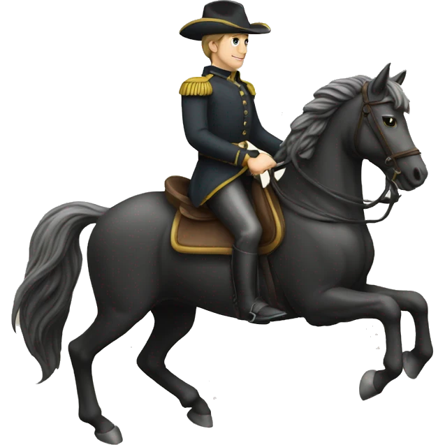 Reiter auf Pferd emoji