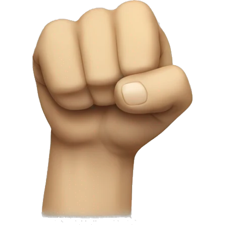 drunken fist emoji