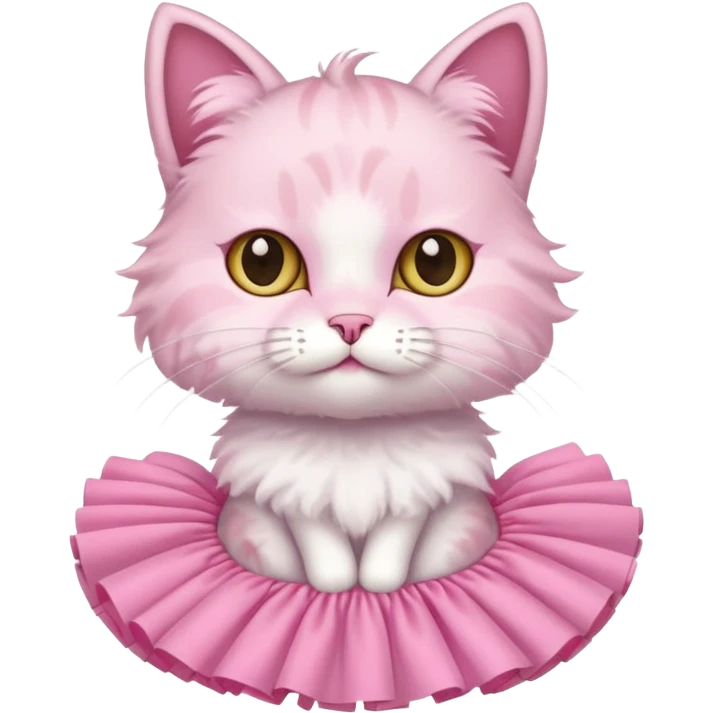 cat with tutu emoji