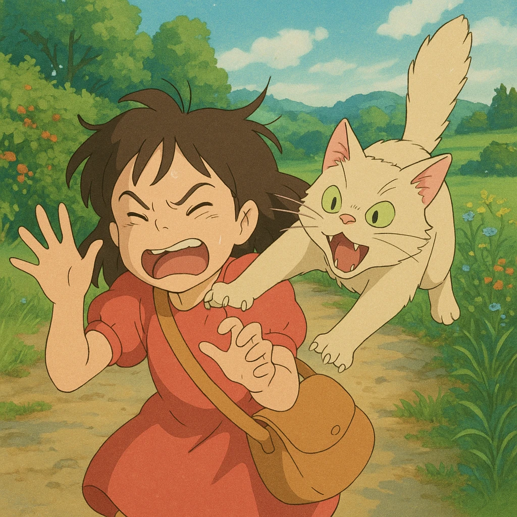 cat attack emoji