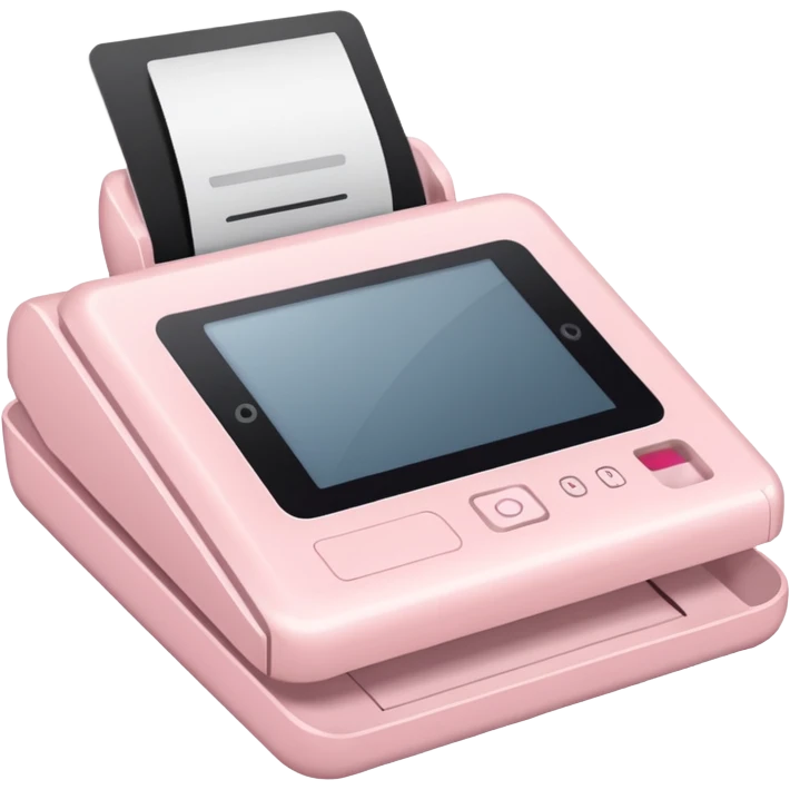 Pale Pink Scanners emoji