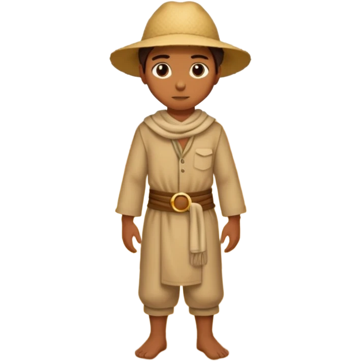 person living in dessert emoji