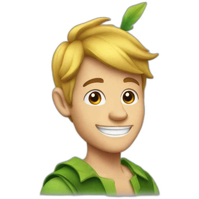 Gay peter pan emoji