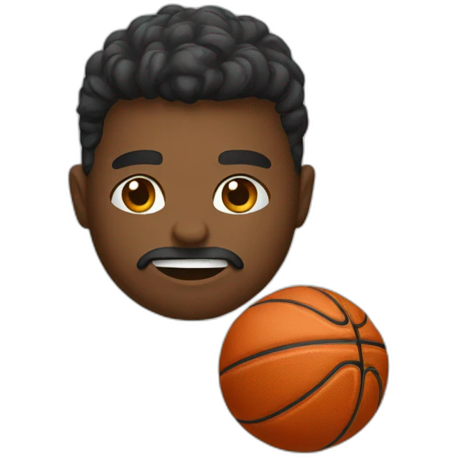 Basketball emoji