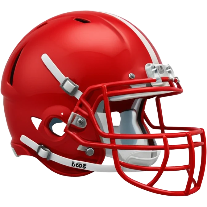 college football players helmets red  emoji
