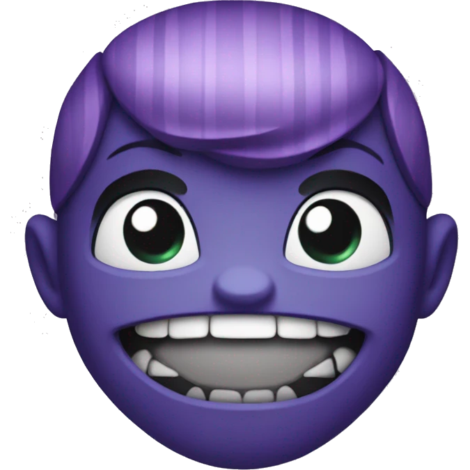 Purple stitch emoji