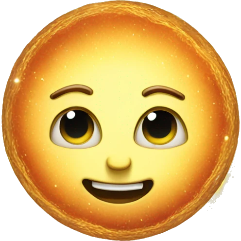 Cosmic sun emoji