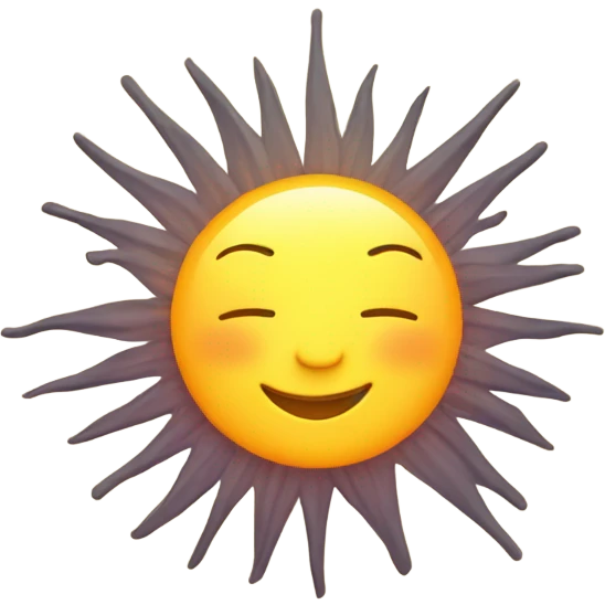 Sunshine  emoji