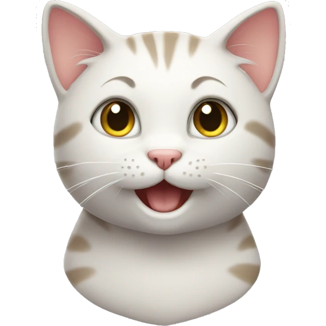 happy kitty emoji