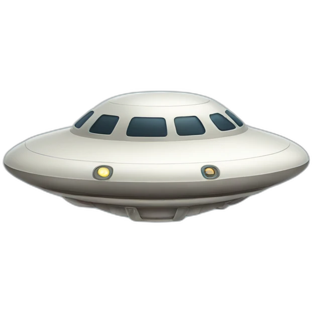cute flyingsaucer emoji
