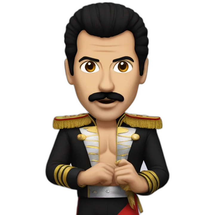 Freddie Mercury emoji