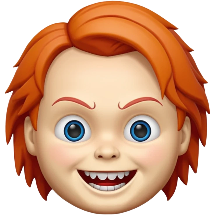 Un emojin de chuky emoji