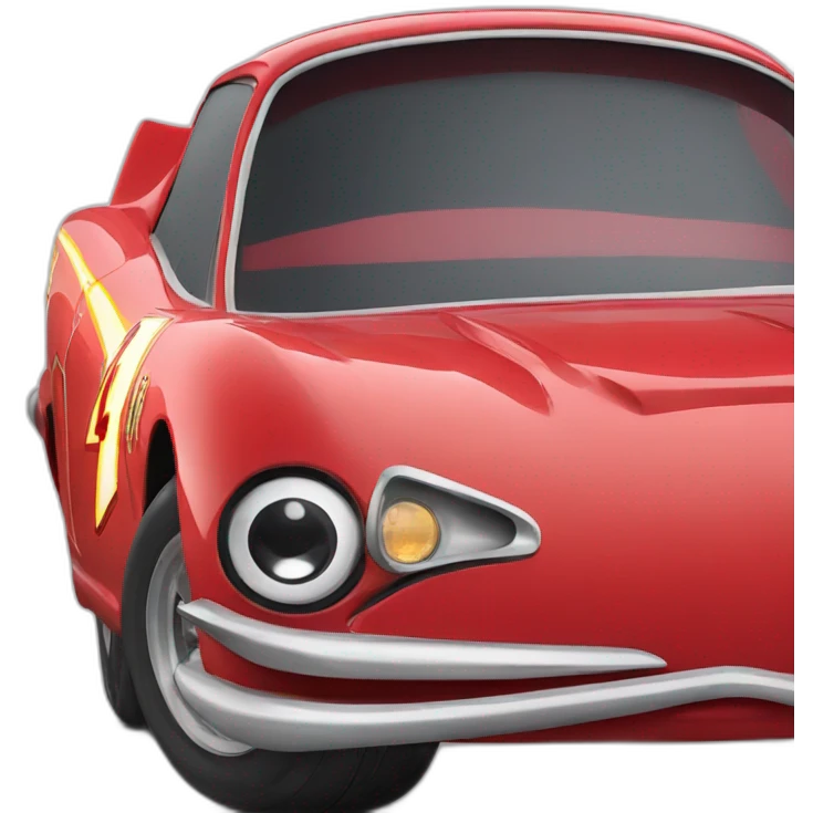 flash mcqueen Disney  emoji