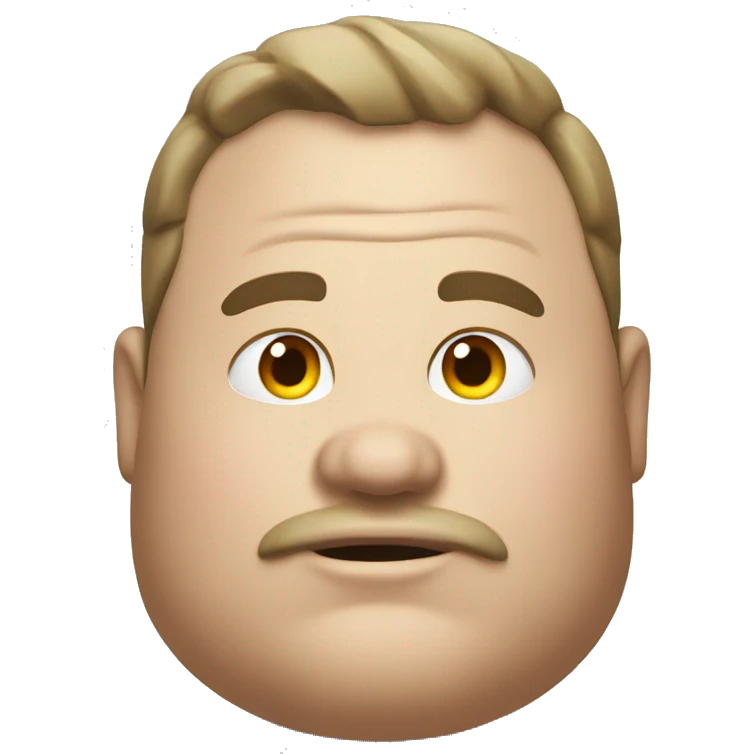 Fat Man living in shed emoji