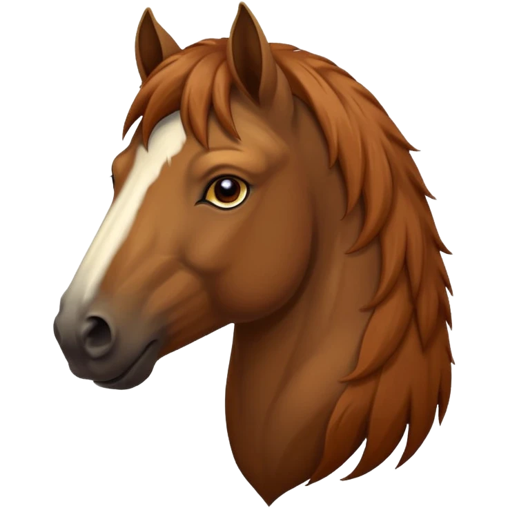 Horse front view emoji