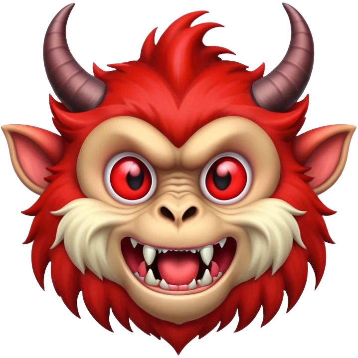 Devil monkey emoji