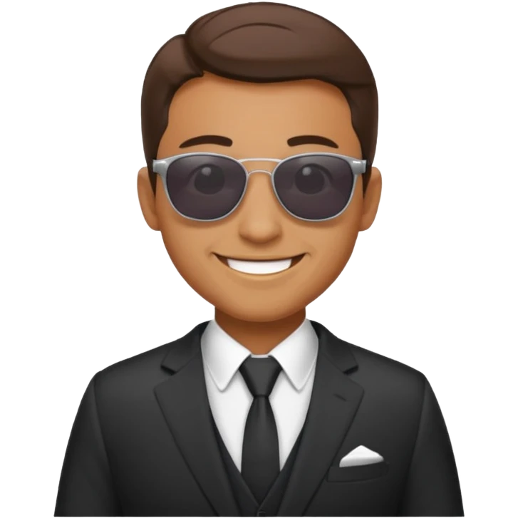 monopoly man with sunglasses emoji