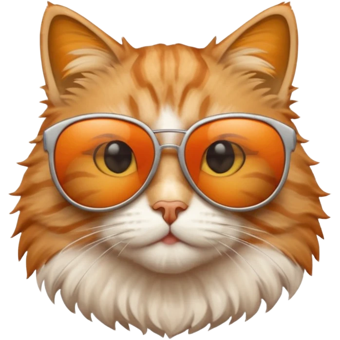 Cat wearing sunglasses emoji
