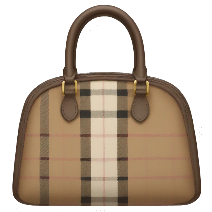 Burberry purse emoji