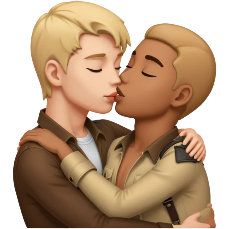 Целовать ниже пояса emoji