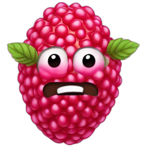 Rasperry emoji