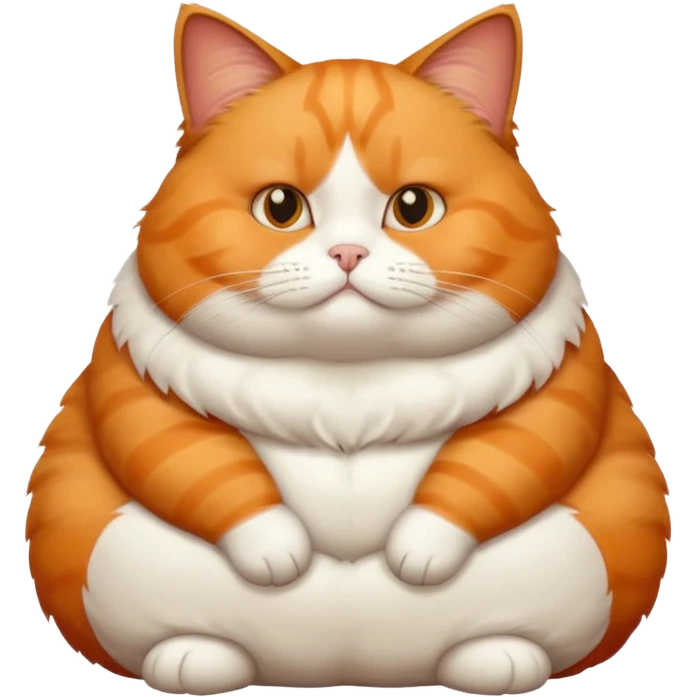 My fat cat emoji