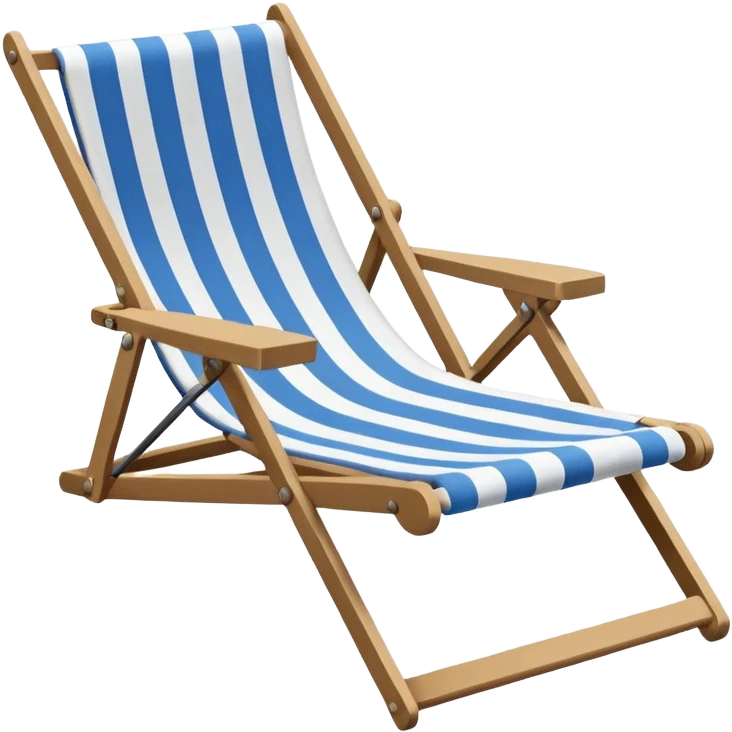 Deck chair emoji