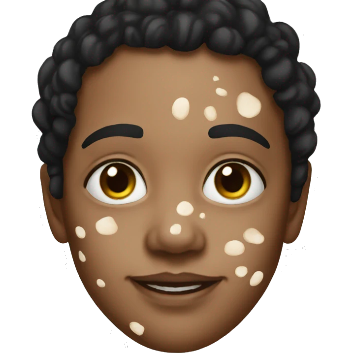 vitiligo emoji