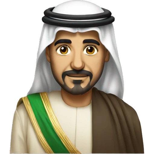 old ibn saud sheikh emoji