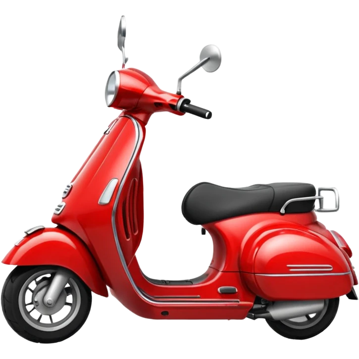 vespa roja emoji