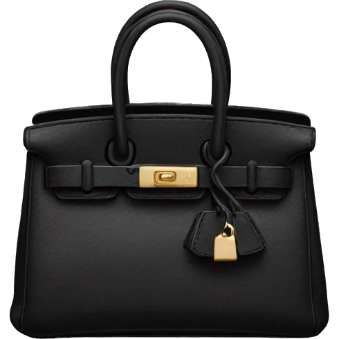 Mini black birkin  emoji