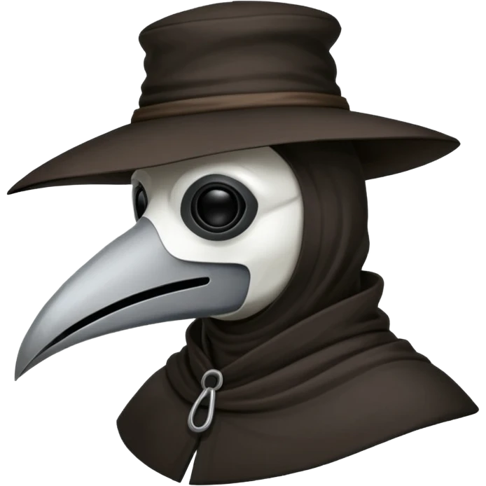 plague doctor beak guy emoji