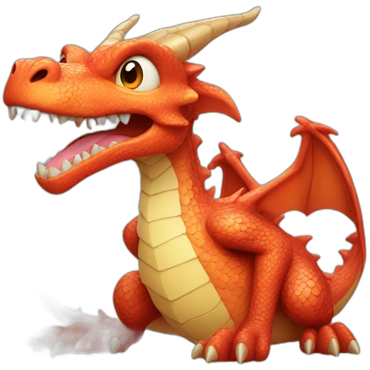Dragon who play video games emoji